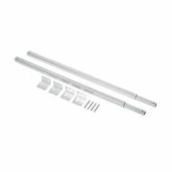 Caressi CAB90 Rohrschellensatz Für 80-120 Cm Schrankbreite