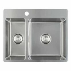 Caressi Einbauspüle Basic Line CABL1833KR15 57 X 45 Cm Edelstahl