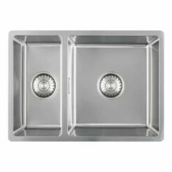 Caressi Einbauspüle Basic Line CABL3318R15 | 57 X 39 Cm Edelstahl