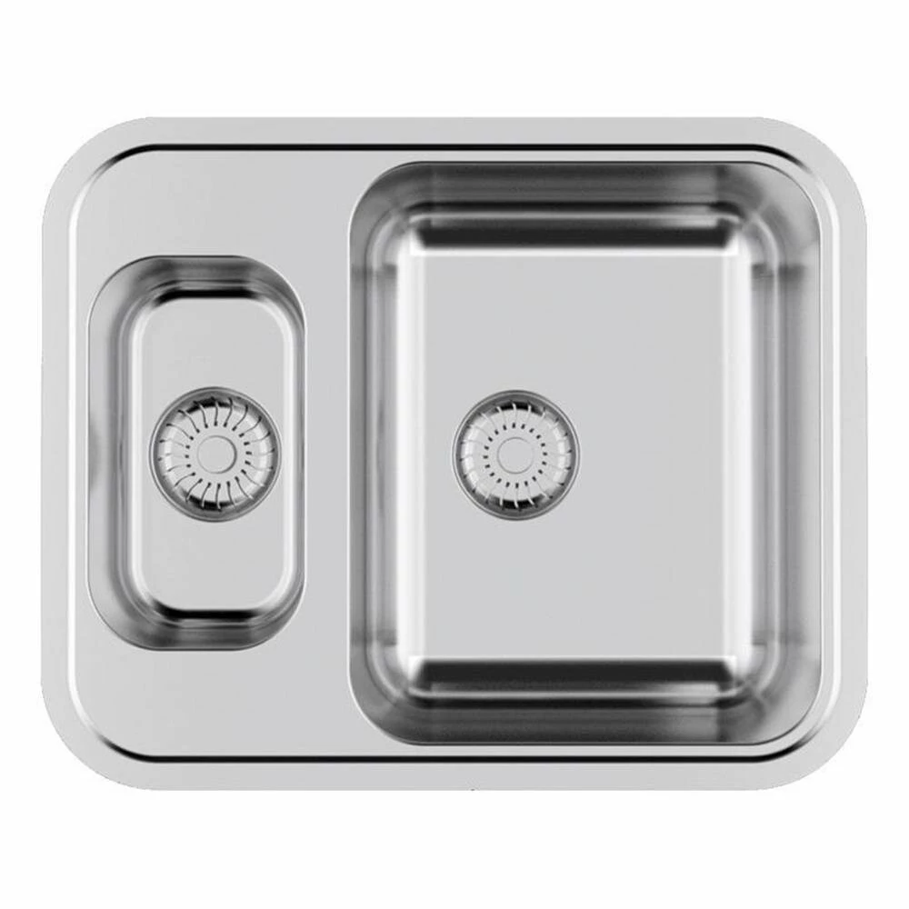 Caressi Einbauspüle Basic Line CABLPP1532R50 56,5 X 46 Cm Edelstahl 3 Caressi Einbauspüle Basic Line CABLPP1532R50 56,5 X 46 Cm Edelstahl