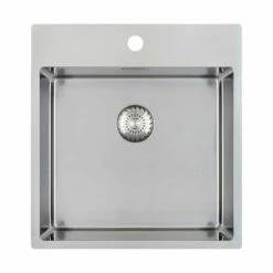 Caressi Einbauspüle CAPPR10 CAPP45KR10 49 X 52 Cm Edelstahl