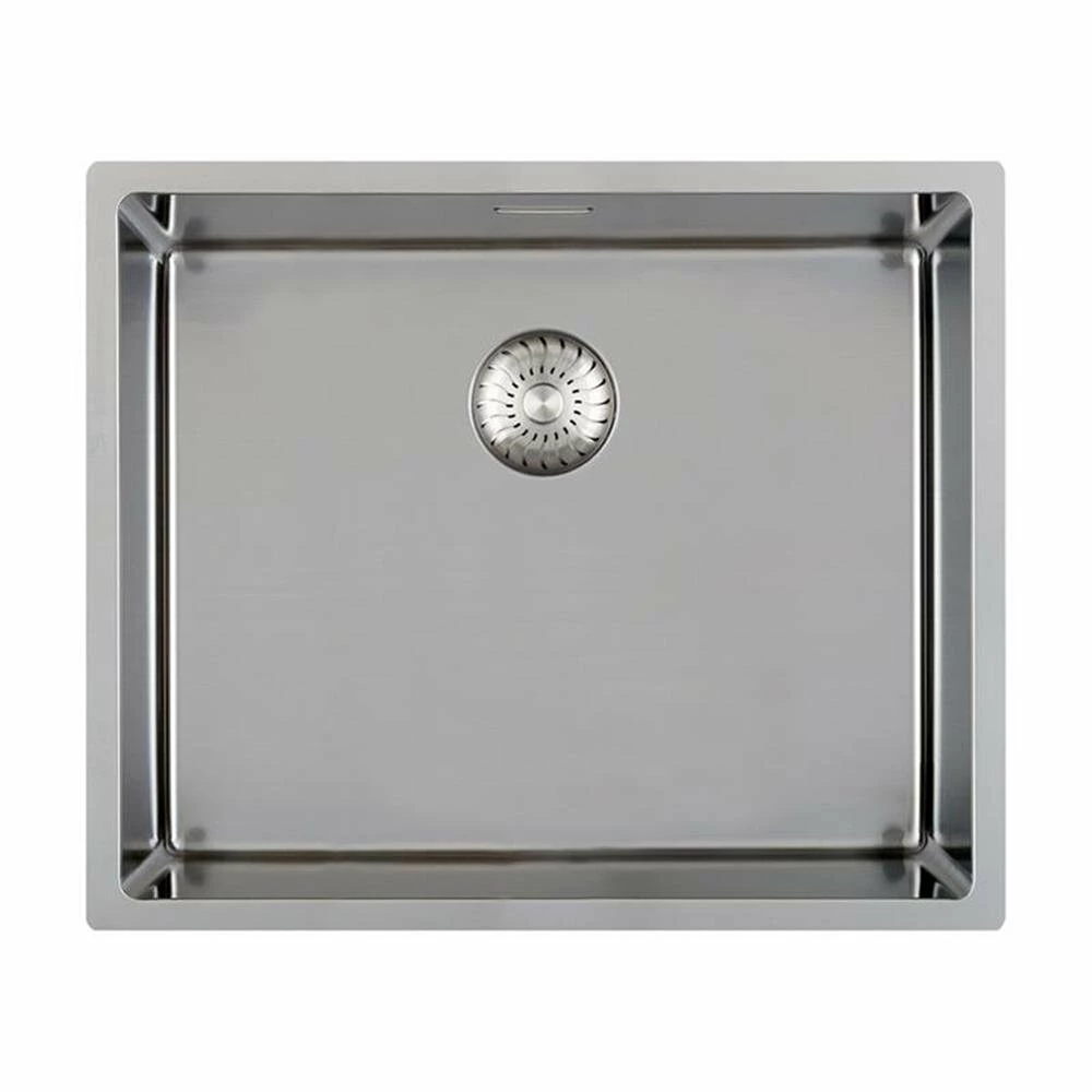 Caressi Einbauspüle CAPPR10 CAPP45R10 49 X 44 Cm Edelstahl 3 Caressi Einbauspüle CAPPR10 CAPP45R10 49 X 44 Cm Edelstahl