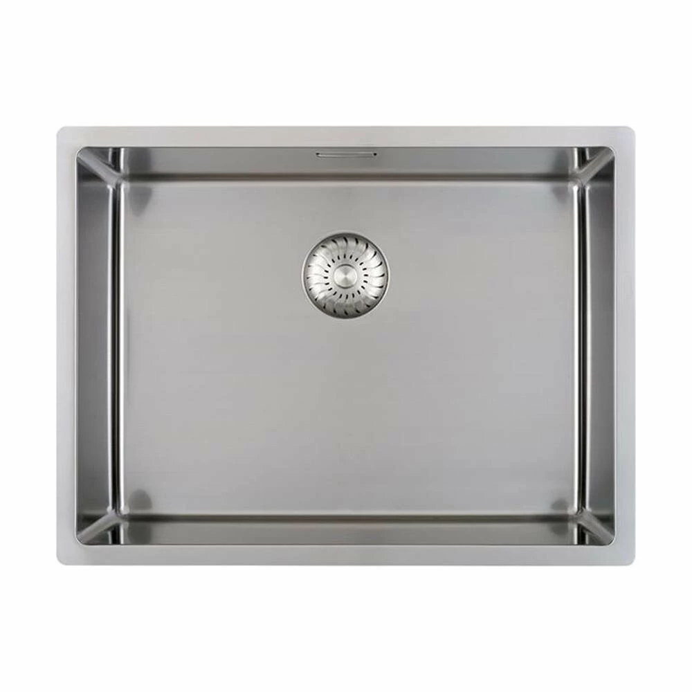 Caressi Einbauspüle CAPPR10 CAPP50D37R10 54 X 41 Cm Edelstahl 3 Caressi Einbauspüle CAPPR10 CAPP50D37R10 54 X 41 Cm Edelstahl