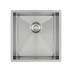 Caressi Einbauspüle CAPPR6R0 CAPP40R6R0 44 X 44 Cm Edelstahl