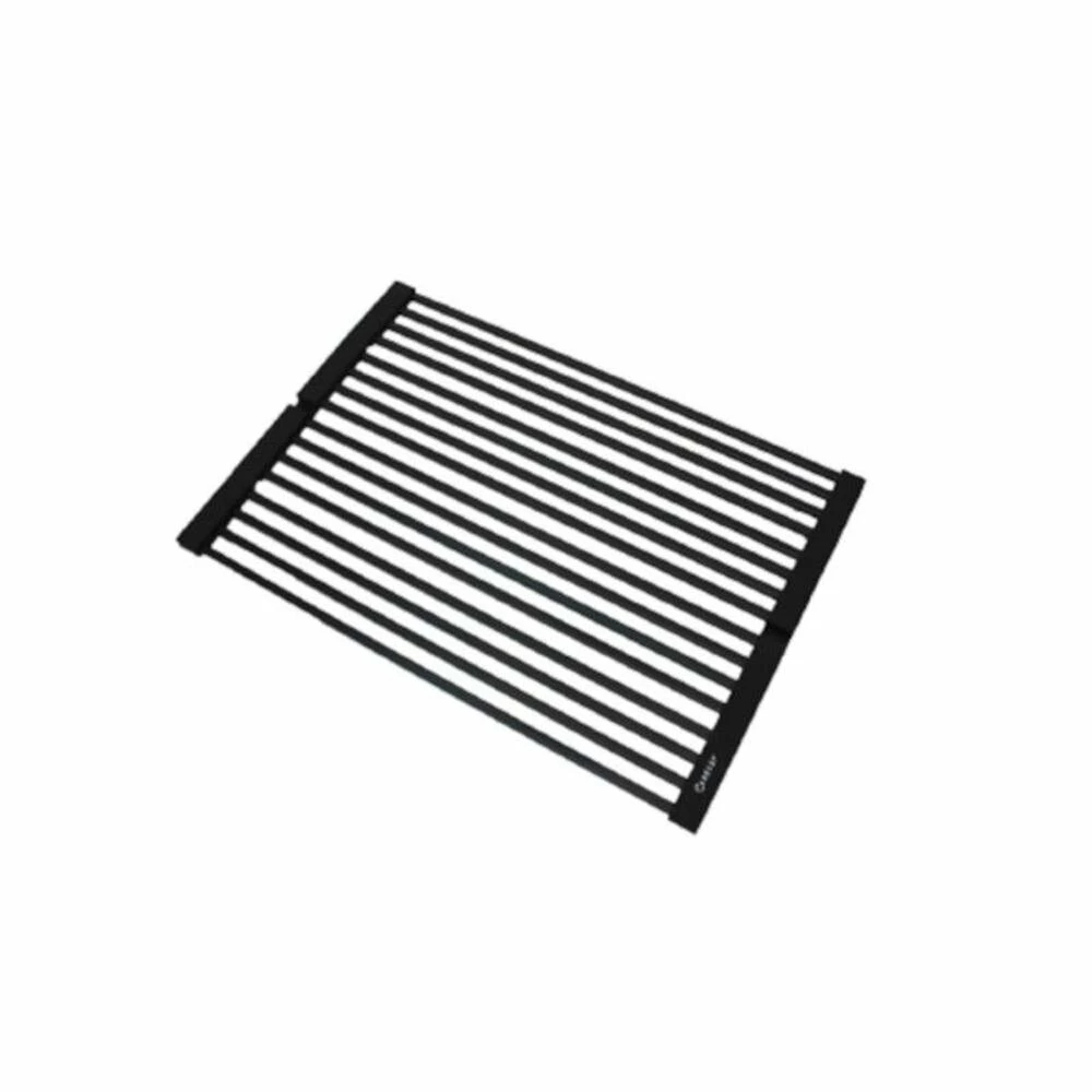 Caressi Rollmatte CAFDMBK/BK Edelstahl Anthrazit, Einfassung Schwarz 3 Caressi Rollmatte CAFDMBK/BK Edelstahl Anthrazit, Einfassung Schwarz