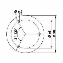 Colonna, Stützfuß, Edelstahl -SPUELENPROFI Verkäufe colonna stuetzfuss edelstahl2