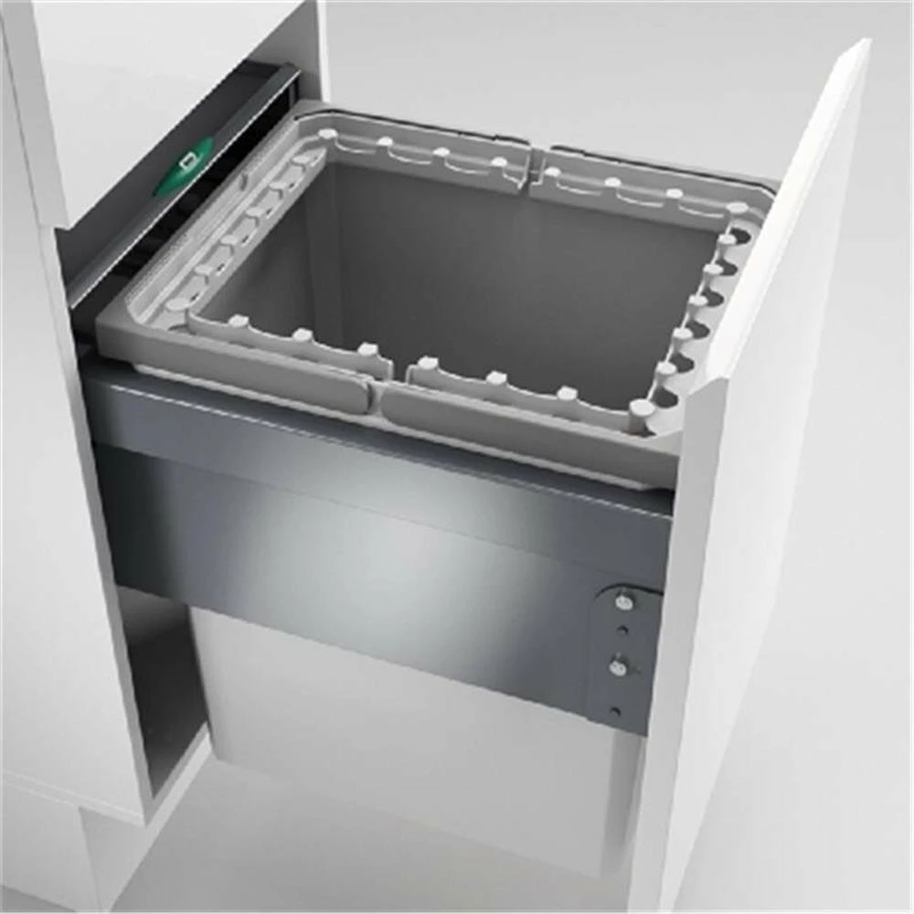 Naber Cox® Base 460 R/400-1, Abfallsammler Für Frontauszüge, Hellgrau, H 460 3 Naber Cox® Base 460 R/400-1, Abfallsammler Für Frontauszüge, Hellgrau, H 460