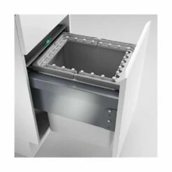 Naber Cox® Base 460 R/450-1, Abfallsammler Für Frontauszüge, Hellgrau, H 460