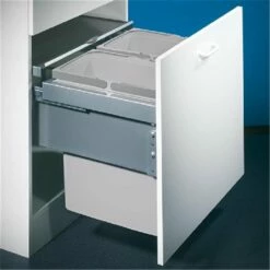 Naber Cox® Base 460 S/600-2, Abfallsammler Für Frontauszüge, Hellgrau -SPUELENPROFI Verkäufe coxz base 460 s 600 2 abfallsammler fuer frontauszuege hellgrau h 4602