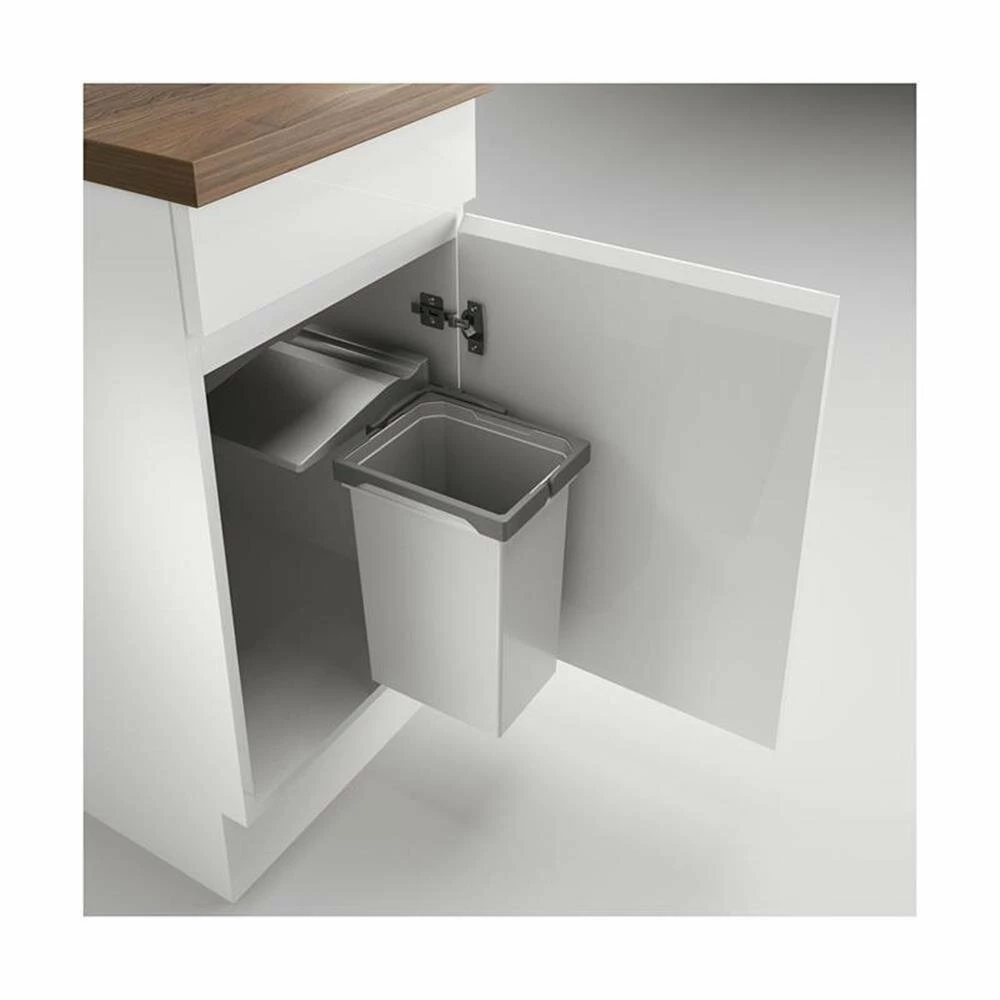 Cox® Beep 400, Abfallsammler Für Schwenktechnik, Hellgrau, H 390 Mm, 10 L 3 Cox® Beep 400, Abfallsammler Für Schwenktechnik, Hellgrau, H 390 Mm, 10 L