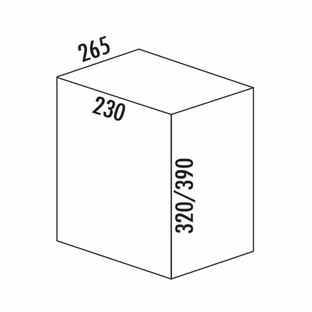 Cox® Beep 400, Abfallsammler Für Schwenktechnik, Hellgrau, H 390 Mm, 10 L 4 Cox® Beep 400, Abfallsammler Für Schwenktechnik, Hellgrau, H 390 Mm, 10 L – Bild 2