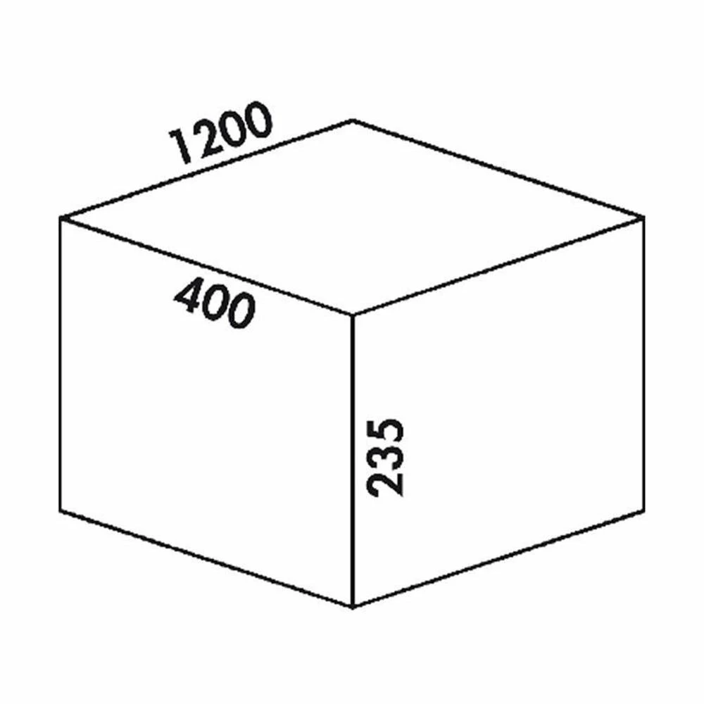 Naber Cox® Box 235 S/1200-6, Abfallsammler Für Vorhandene Auszüge, Hellgrau 4 Naber Cox® Box 235 S/1200-6, Abfallsammler Für Vorhandene Auszüge, Hellgrau – Bild 2