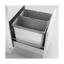 Naber Cox® Box 360 S/450-2, Abfallsammler Für Vorhandene Auszüge, Hellgrau