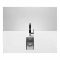 Dornbracht Unterbaubecken Küchenbecken Aus Edelstahl Poliert (18x40 Cm), Ohne Ab- Und Überlaufgarnitur