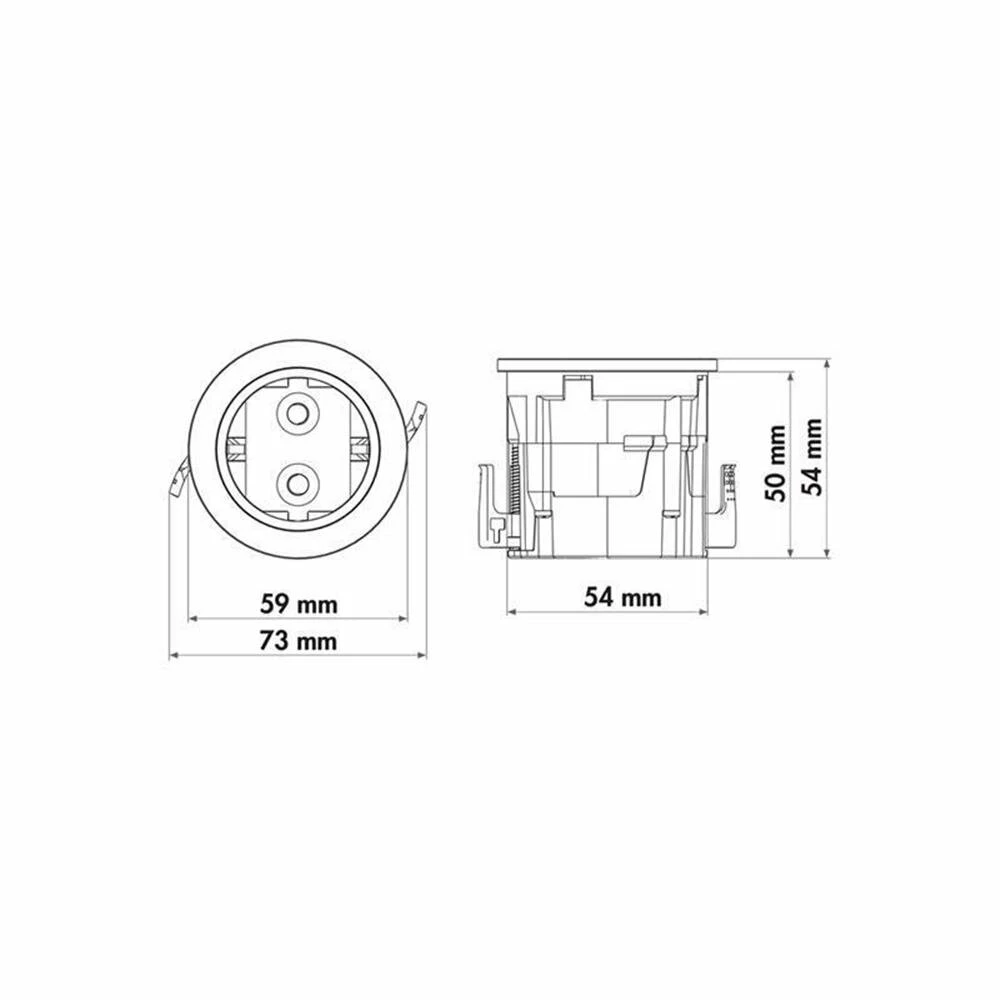 EVOline One, Einzel-Schukosteckdose 4 EVOline One, Einzel-Schukosteckdose – Bild 2