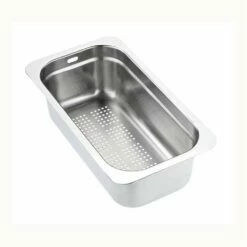 Franke Abtropfbecken, Edelstahl | Gastronormbehälter GN 1/3-100, Bodenfläche Gelocht