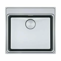 Franke Einbaubecken Mythos MYX 210-50 A Edelstahl Gebürstet Exzenterbetätigung