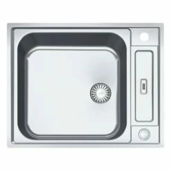 Franke Einbauspüle Argos AGX 210 Edelstahl, Exzenterbetätigung