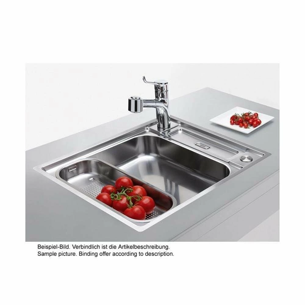 Franke Einbauspüle Argos AGX 210 Edelstahl, Exzenterbetätigung 4 Franke Einbauspüle Argos AGX 210 Edelstahl, Exzenterbetätigung – Bild 2