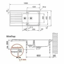 Franke Einbauspüle Argos G AGX 251 G Edelstahl, Druckknopfventil -SPUELENPROFI Verkäufe franke einbauspuele argos g agx 251 g edelstahl druckknopfventil4