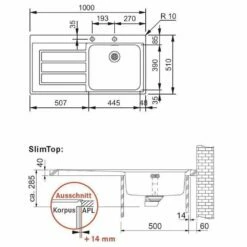 Franke Einbauspüle Epos EOX 211 Edelstahl, Druckknopfventil -SPUELENPROFI Verkäufe franke einbauspuele epos eox 211 edelstahl druckknopfventil3