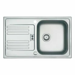 Franke Einbauspüle Euroform EFL 614-78 Edelstahl Leinen