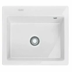 Franke Einbauspüle Mythos MTK 610-58 Fraceram, Druckknopfventil