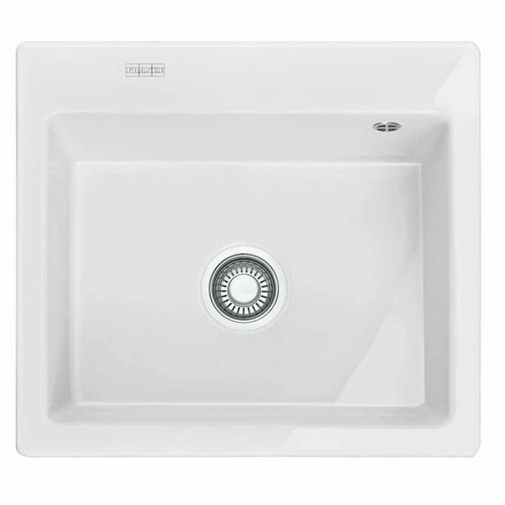 Franke Einbauspüle Mythos MTK 610-58 Fraceram, Druckknopfventil 3 Franke Einbauspüle Mythos MTK 610-58 Fraceram, Druckknopfventil