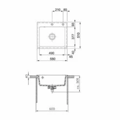 Franke Einbauspüle Mythos MTK 610-58 Fraceram, Druckknopfventil 9 Franke Einbauspüle Mythos MTK 610-58 Fraceram, Druckknopfventil -SPUELENPROFI Verkäufe franke einbauspuele mythos mtk 610 58 fraceram druckknopfventil3
