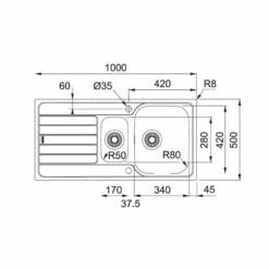 Franke Einbauspüle Spark SKX 251 Edelstahl Glatt -SPUELENPROFI Verkäufe franke einbauspuele spark skx 251 edelstahl glatt3