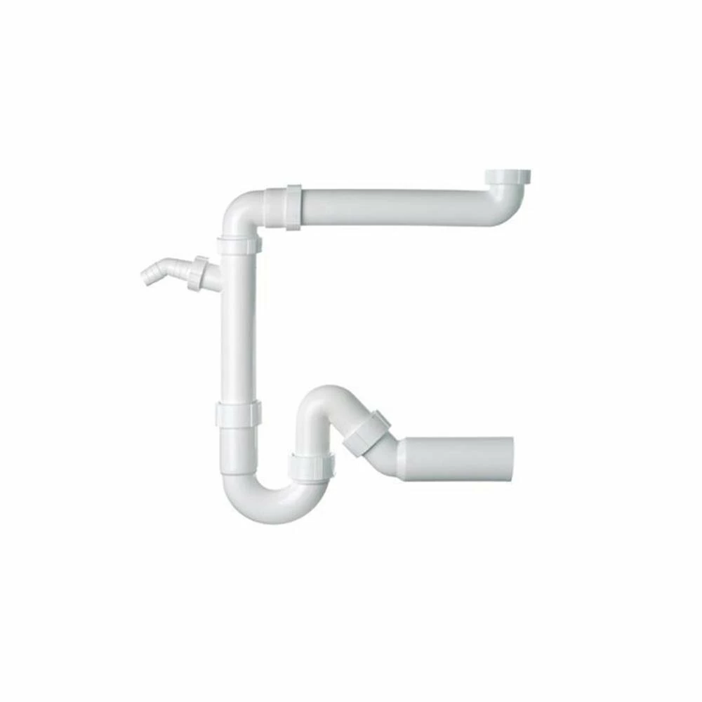 Franke Raumspar-Siphon / Geruchverschluss 1 1/2" X 40/50 Mm, Mit 1 Geräteanschluss 3 Franke Raumspar-Siphon / Geruchverschluss 1 1/2" X 40/50 Mm, Mit 1 Geräteanschluss