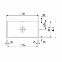 Franke Unterbaubecken Kubus KBK 110-70 Fraceram, Druckknopfventil -SPUELENPROFI Verkäufe franke unterbaubecken kubus kbk 110 70 fraceram druckknopfventil3