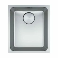 Franke Unterbaubecken Mythos MYX 110-34 Edelstahl Gebürstet