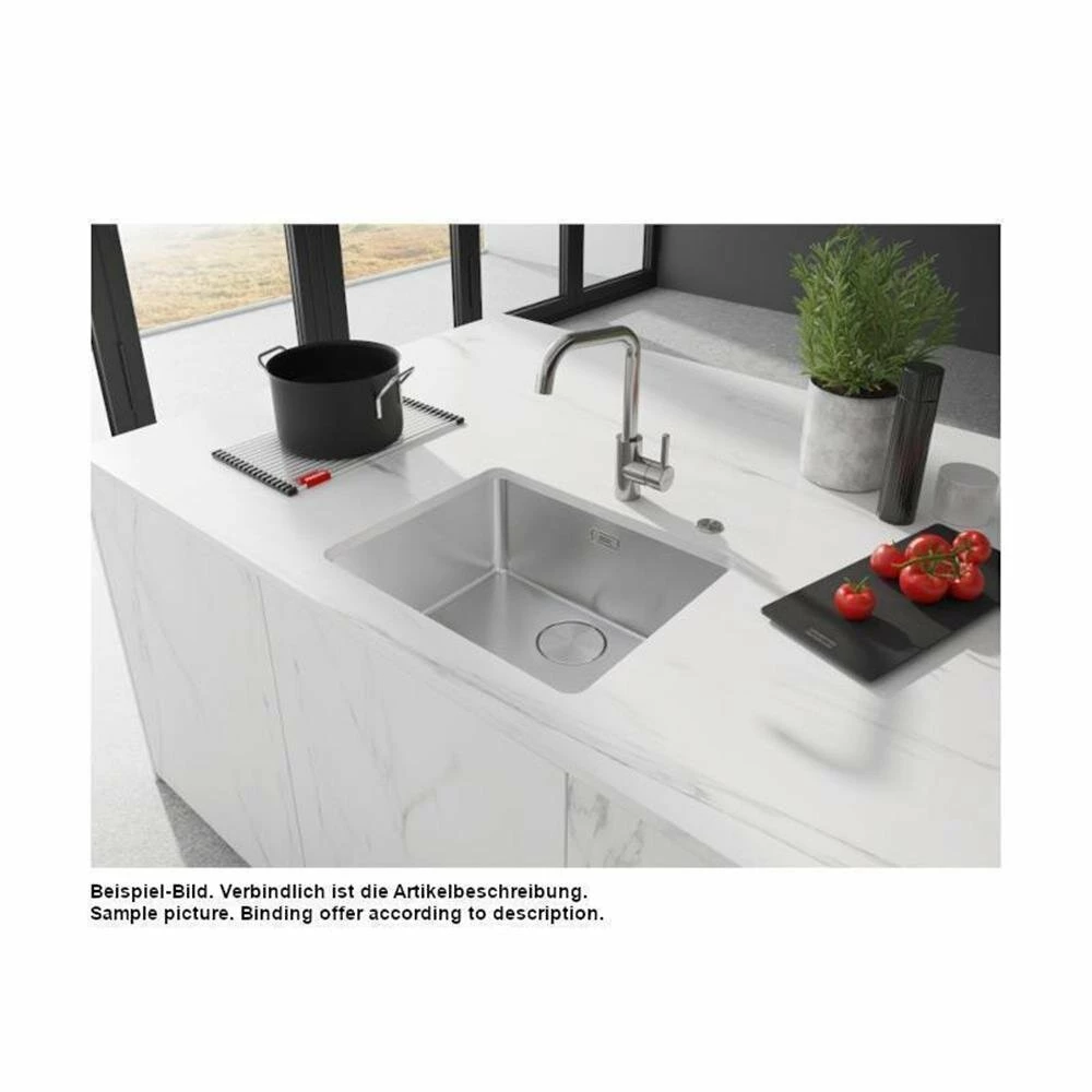 Franke Unterbaubecken Mythos MYX 110-45 Edelstahl Gebürstet 4 Franke Unterbaubecken Mythos MYX 110-45 Edelstahl Gebürstet – Bild 2