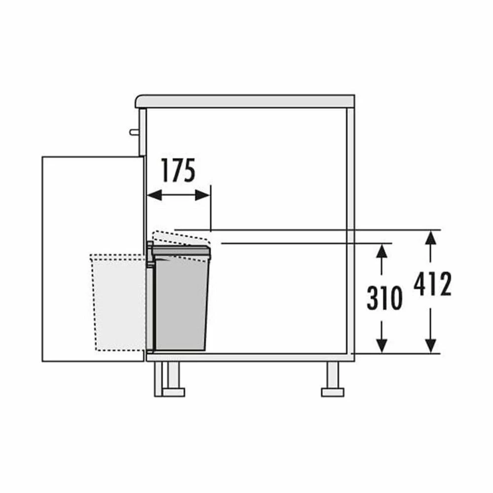 Hailo Abfallsammler 3505001 Pico 5 4 Hailo Abfallsammler 3505001 Pico 5 – Bild 2