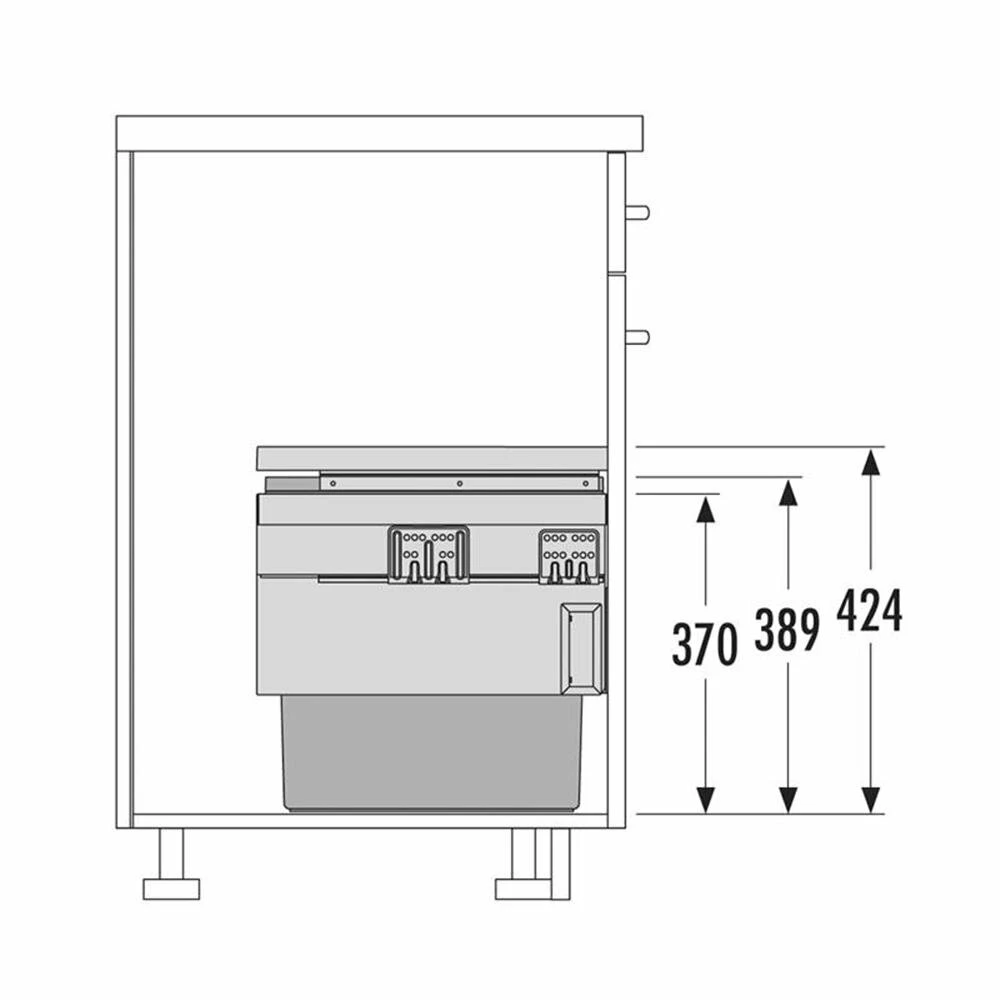 Hailo Abfallsammler 3608521 Cargo Synchro 500 28/18 4 Hailo Abfallsammler 3608521 Cargo Synchro 500 28/18 – Bild 2