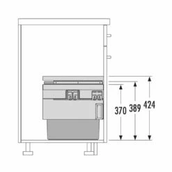 Hailo Abfallsammler 3608621 Cargo Synchro 600 28/28 -SPUELENPROFI Verkäufe hailo abfallsammler 3608621 cargo synchro 600 28 283