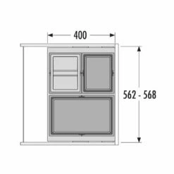 Hailo Abfallsammler 3608631 Cargo Synchro 600 28/13/13/D -SPUELENPROFI Verkäufe hailo abfallsammler 3608631 cargo synchro 600 28 13 13 d3
