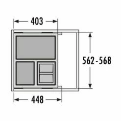 Hailo Abfallsammler 3610631 Euro Cargo S 600 30/13/13/D -SPUELENPROFI Verkäufe hailo abfallsammler 3610631 euro cargo s 600 30 13 13 d5