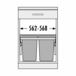 Hailo Abfallsammler 3610681 Cargo Soft Short 600 20/10/10/D -SPUELENPROFI Verkäufe hailo abfallsammler 3610681 cargo soft short 600 20 10 10 d3