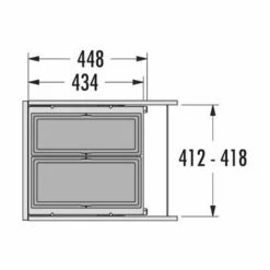 Hailo Abfallsammler 3610811 Cargo 450 21/17 -SPUELENPROFI Verkäufe hailo abfallsammler 3610811 cargo 450 21 173