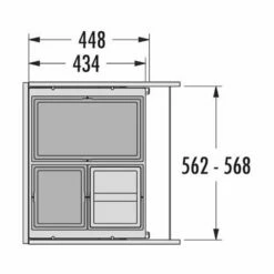 Hailo Abfallsammler 3610851 Cargo 600 28/13/13/D -SPUELENPROFI Verkäufe hailo abfallsammler 3610851 cargo 600 28 13 13 d3