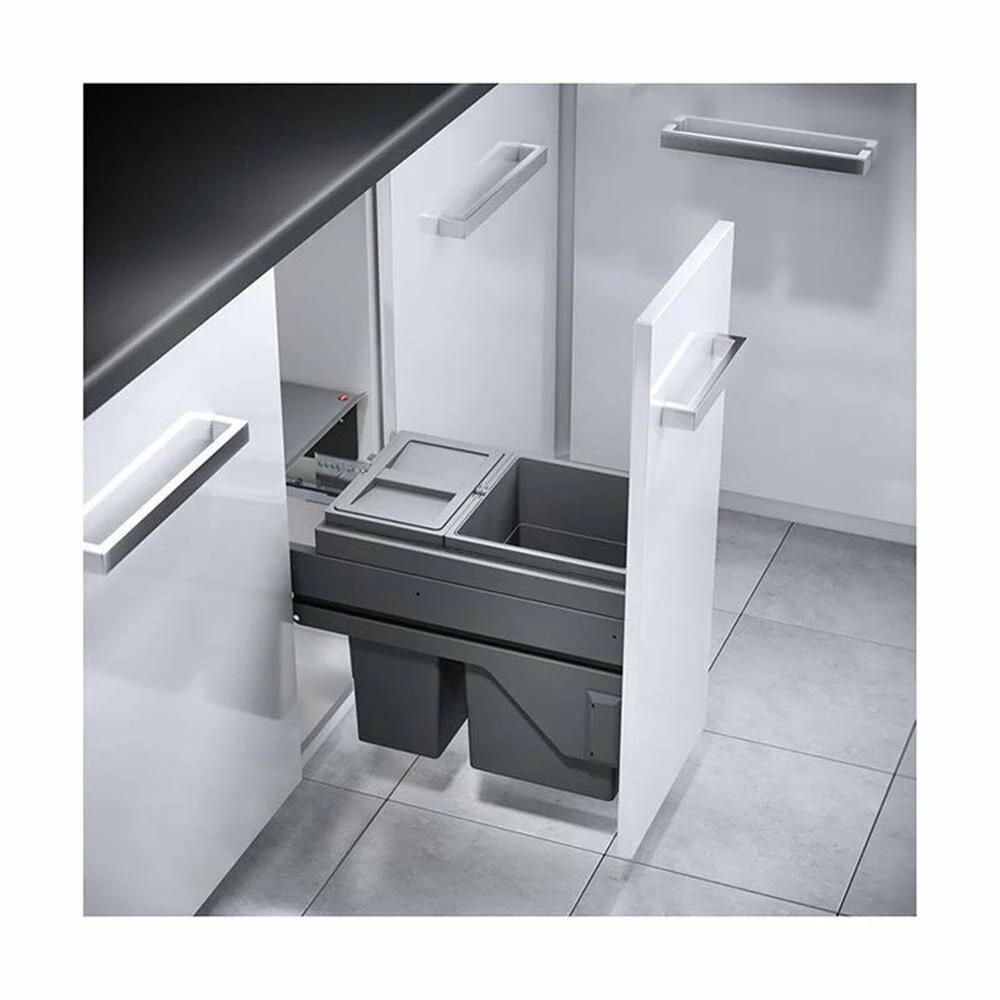 Hailo Abfallsammler 3610871 Cargo 300 15 Und 10 L. Dunkelgrau 3 Hailo Abfallsammler 3610871 Cargo 300 15 Und 10 L. Dunkelgrau