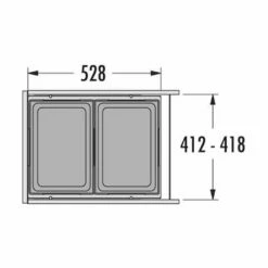 Hailo Abfallsammler 3619471 Euro Cargo 450 38/38 -SPUELENPROFI Verkäufe hailo abfallsammler 3619471 euro cargo 450 38 384