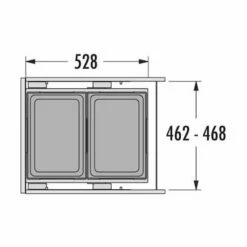 Hailo Abfallsammler 3619521 Euro Cargo 500 38/38 -SPUELENPROFI Verkäufe hailo abfallsammler 3619521 euro cargo 500 38 384