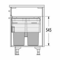 Hailo Abfallsammler 3619621 Euro Cargo 600 38/38/12/D/2,5 -SPUELENPROFI Verkäufe hailo abfallsammler 3619621 euro cargo 600 38 38 12 d 253