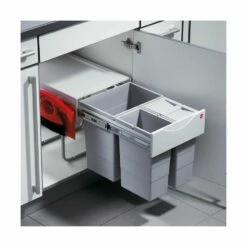 Hailo Abfallsammler 3642231 Raumspar Tandem Comfort 20/10/10/D/KS