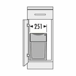 Hailo Abfallsammler 3666001 Tandem 15/15 Weiß -SPUELENPROFI Verkäufe hailo abfallsammler 3666001 tandem 15 15 weiss3