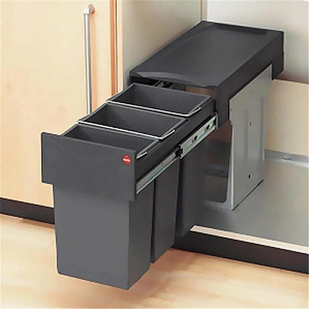 Hailo Abfallsammler 3666131 Terzett 10/10/10 Dunkelgrau 3 Hailo Abfallsammler 3666131 Terzett 10/10/10 Dunkelgrau