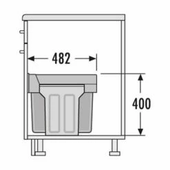 Hailo Abfallsammler 3666841 Terzett 10/10/10/D Hellgrau -SPUELENPROFI Verkäufe hailo abfallsammler 3666841 terzett 10 10 10 d hellgrau2